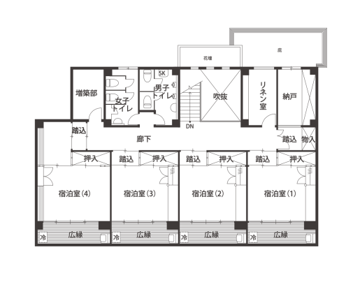 2F間取図|