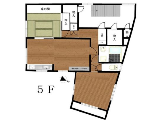 大村ビル５階図面|