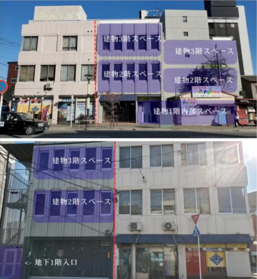 表記の部分が現況空室|