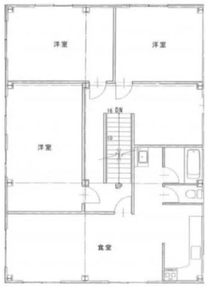 3階間取り|