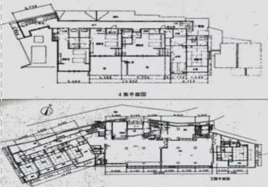 3/4階平面図|