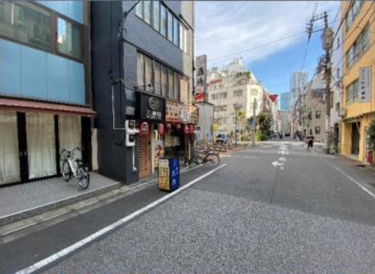 前面道路|