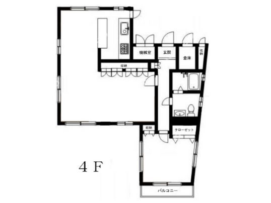 大村ビル４階図面|